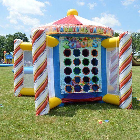 4 Station Carnival Game - Bounce House, Water Slide, Inflatables, Party ...