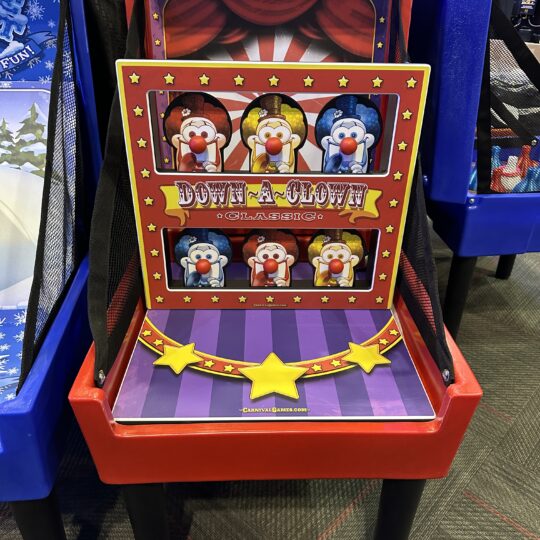 Down the Clown Carnival Game
