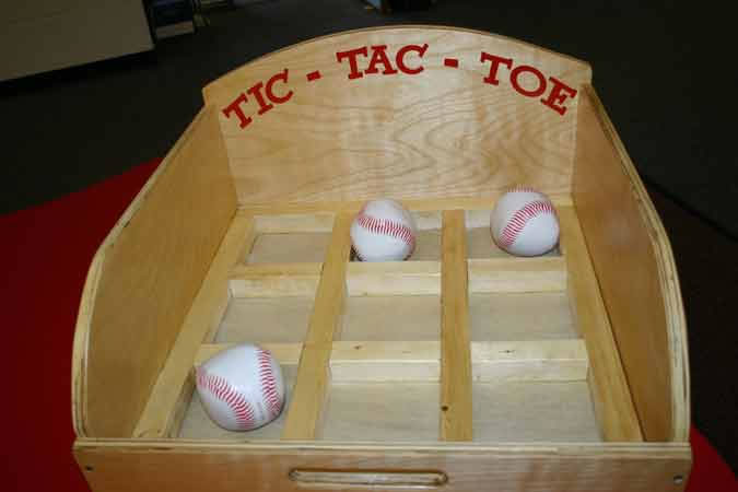 5x5 TicTacToe Toss Carnival Game Rental