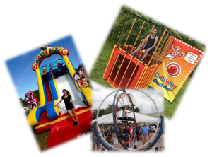 A group of people enjoying the thrill of bouncing on a trampoline in a park.