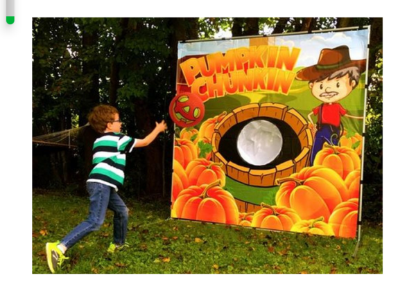Pumpkin Chunkin Carnival Game