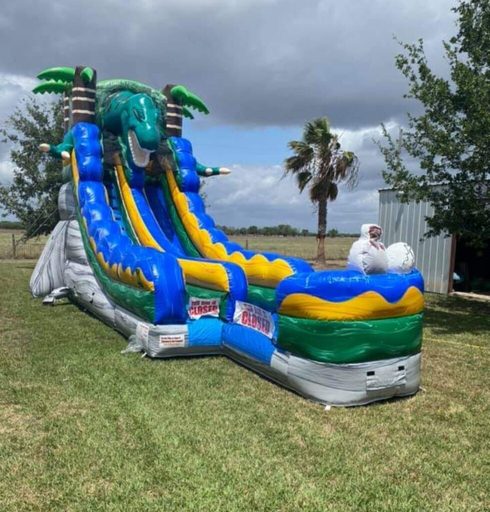 Dinosaur Slide - Inflatable - Party Rental - Sorrento - Central Florida