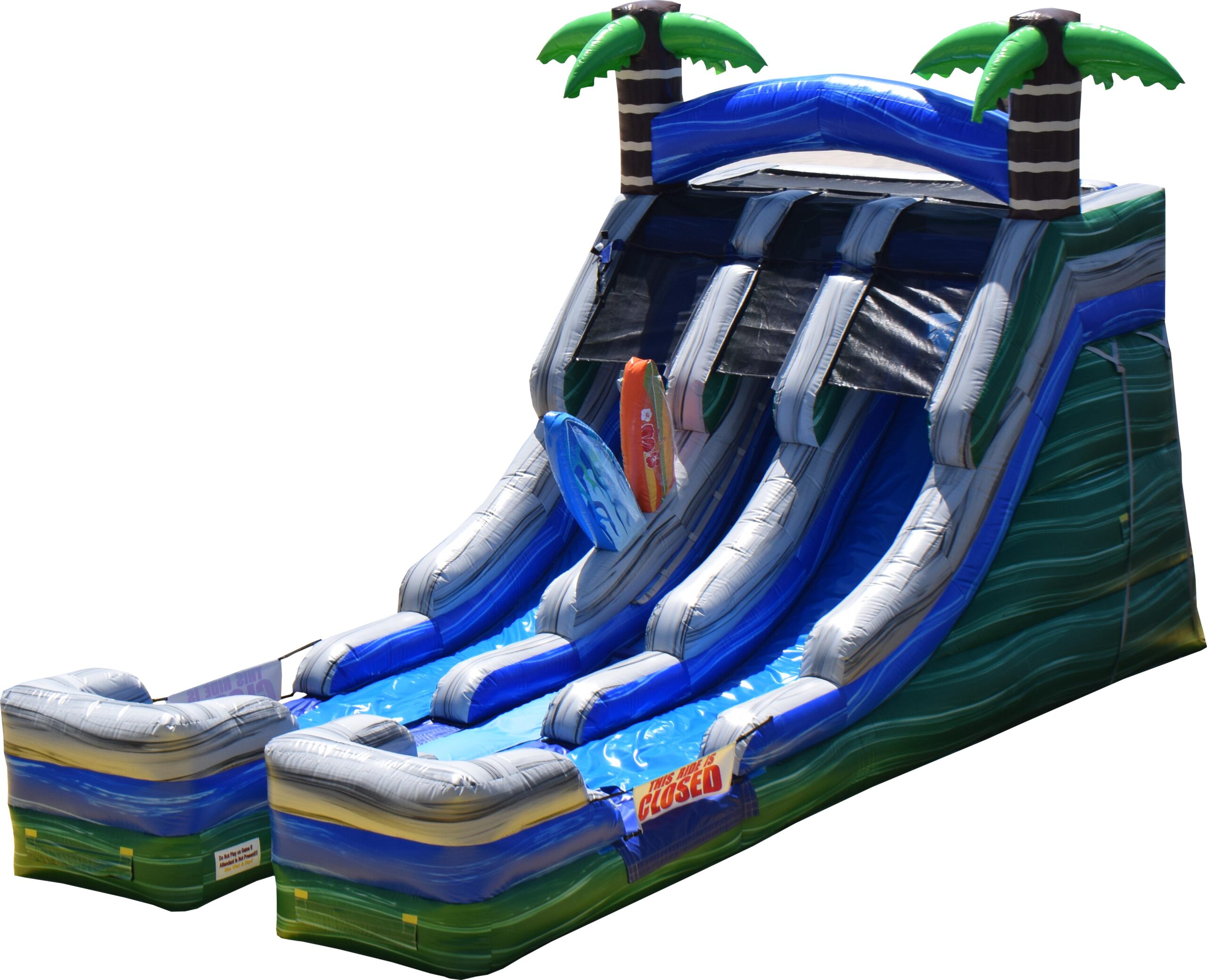 Surfs Up Slide - Mount Dora Inflatable - Bounce House Rental