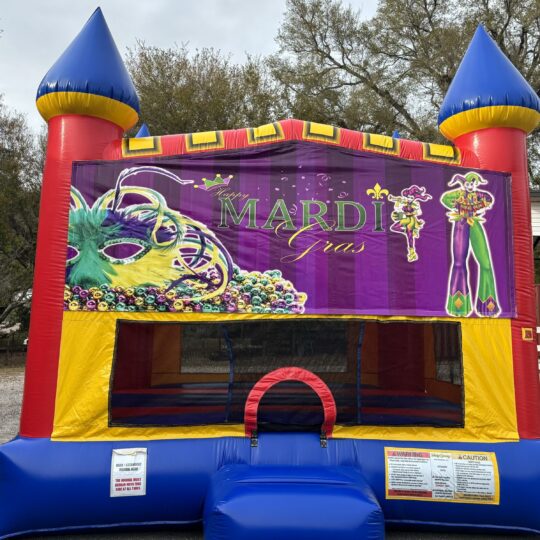 Mardi Gras Bounce House