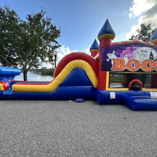 Ghost Boo Bounce House and Slide Combo